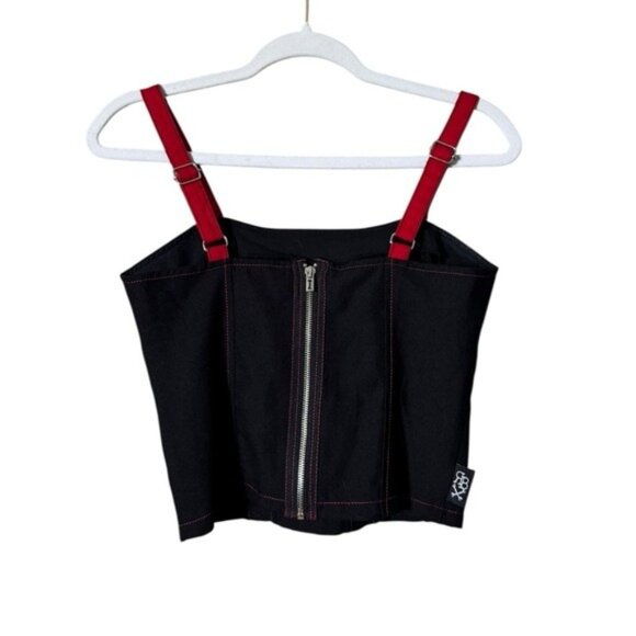 Tripp Royal Bones Womens CropCami Top Small Gothic Grunge Emo Daang Goodman - Picture 3 of 7
